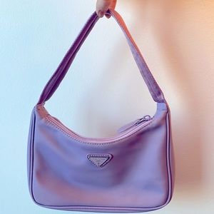 Lavender mini shoulder bag